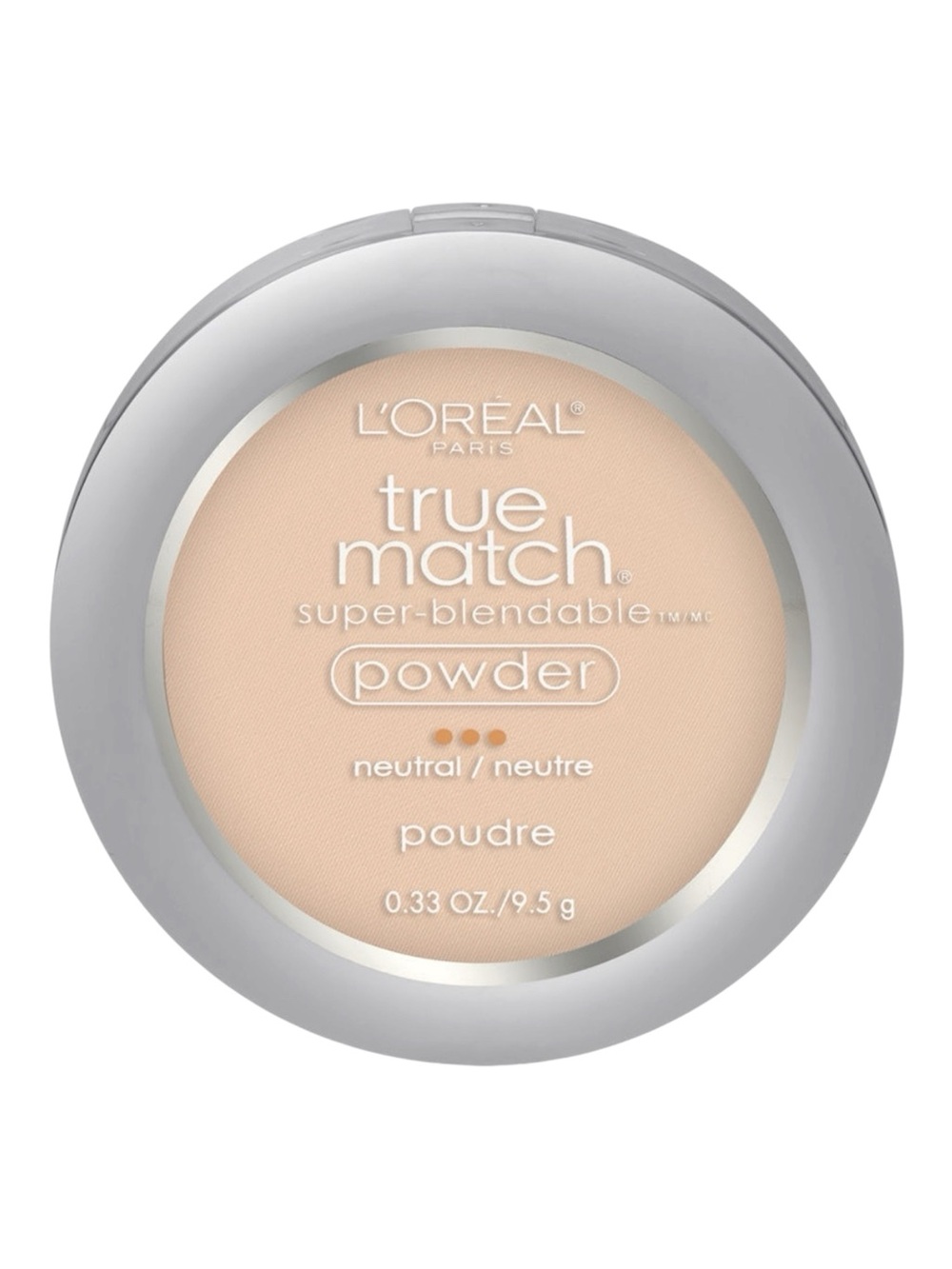 L’ORÉAL PARIS TRUE MATCH SUPER-BLENDABLE POWDER IN N3 NATURAL BUFF 9.5G